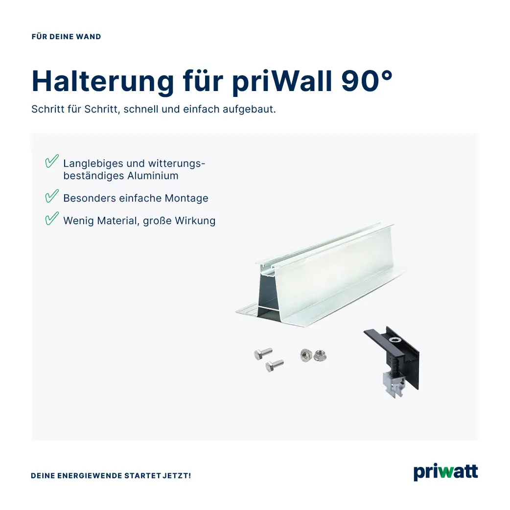 priWall 90 Duo mit 5 m Schukokabel