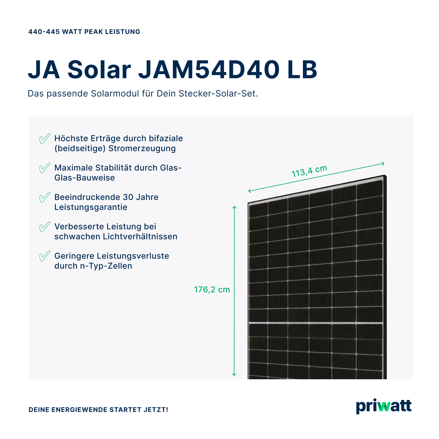 priWall 90 Duo mit 5 m Schukokabel