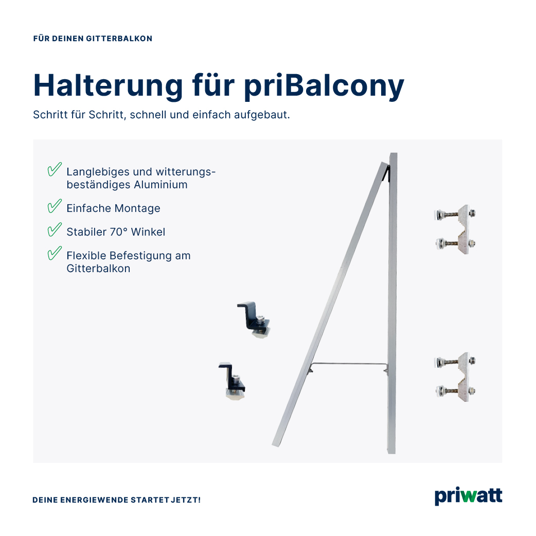 priBalcony Duo (10 m Schukokabel)